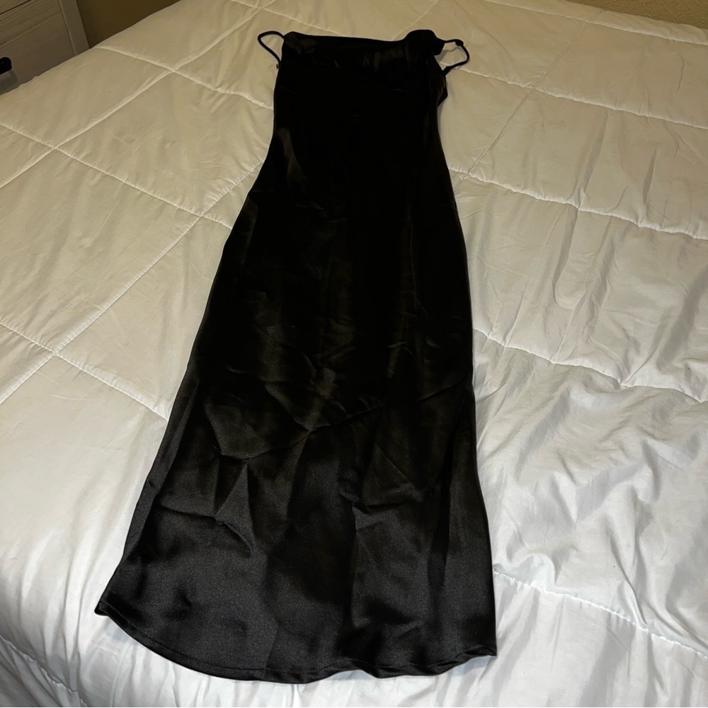 Princess polly black dress betta vanore midi dress in black size 0 New - Picture 6 of 8